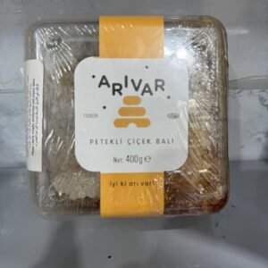 Turkish honey with beeswax
