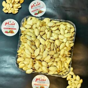 Roasted zucchini seeds